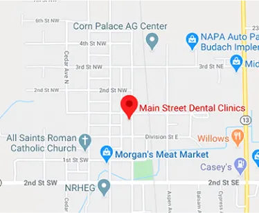 Map of New Richland Office location